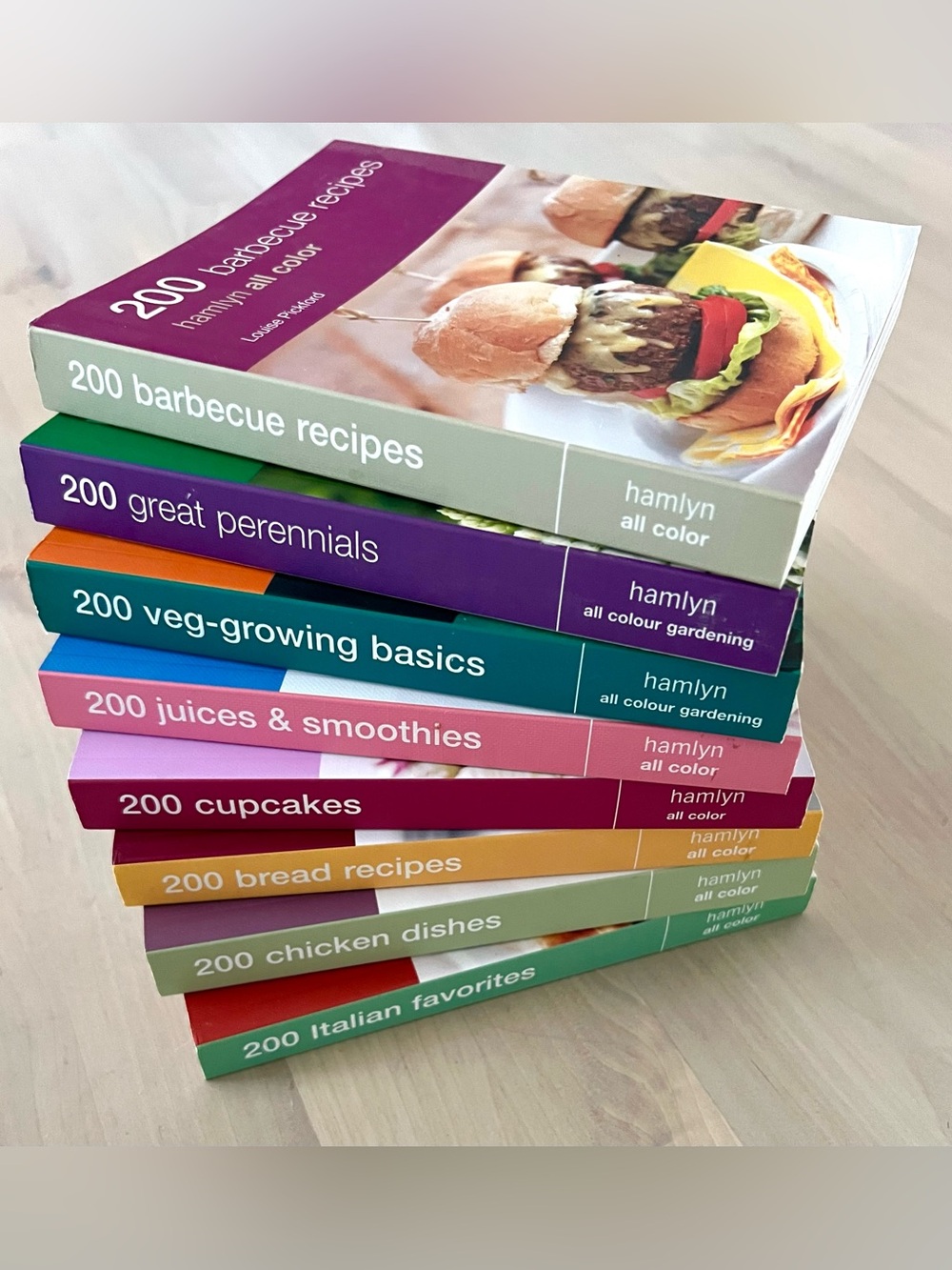 Full Set - Hamlyn All Color Cookbook & Gardening